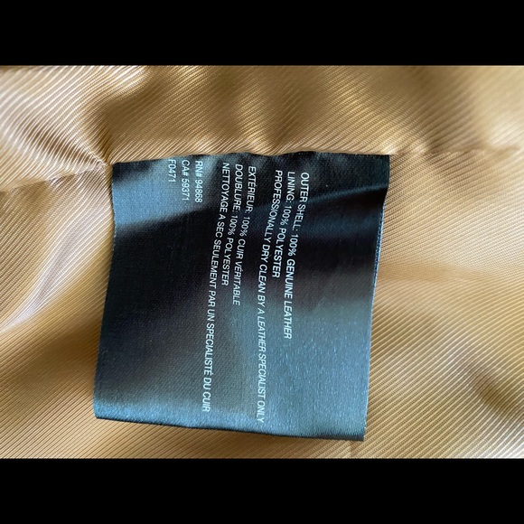 Bernardo leather jacket, size small - Picture 2 of 6